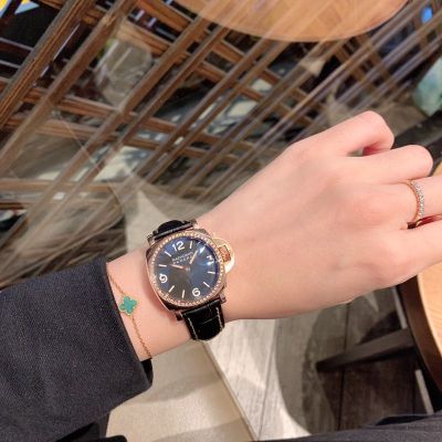 Panerai Imported Quartz Movement 35MM Luminorous Coating 316L Steel Watch
